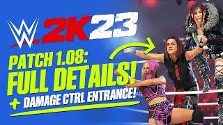 WWE 2K23 Patch 1.08: Full Details, Damage Ctrl Entrance, Patch Notes, Fixes & More!