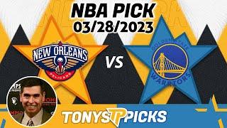 New Orleans Pelicans vs. Golden St Warriors 3/28/2023 FREE NBA Picks and Prediction on NBA Betting