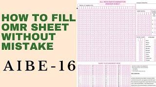 AIBE - 16 BEST STRATEGY | How to fill OMR SHEET without mistake | Sample OMR ANSWER SHEET MOCK TEST