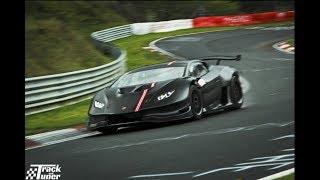 1200HP TT LAMBORGHINI HURACAN ON THE NURBURGRING DRIFTING, SPINOUT & TESTING