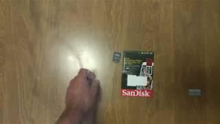 UNBOXING SANDISK EXTREME PRO 512 GB microSDXC UHS 1 CARD with ADAPTER for 4K UHD
