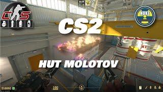 CS2 - Molotov Nuke T Roof to Hut