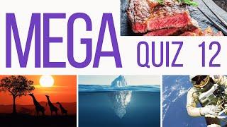 BEST ULTIMATE MEGA TRIVIA QUIZ GAME |  #12 | 100 General knowledge Questions and answers