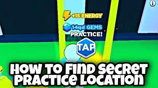 How to Find new secret practice area in anime punching simulator | secret practice location