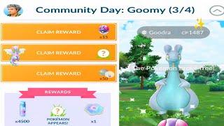 Speedrunning Goomy Community Day Special Research in #pokemongo