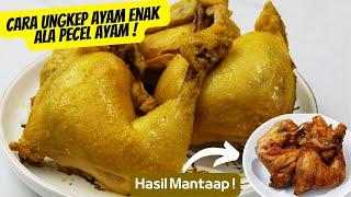 Cara UNGKEP AYAM GORENG Ala PEDAGANG PECEL LELE, Bumbu Meresap ~ By Tomafery Cooking !