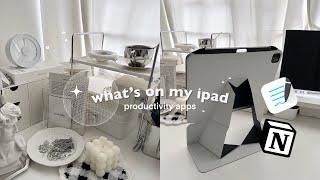 what's on my ipad: productivity apps for students ˚ʚɞ˚