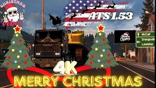 ATS Mods 4K 1.53 | Mack MH613 Blueprint - Rogers Lowboy - American Truck Simulator