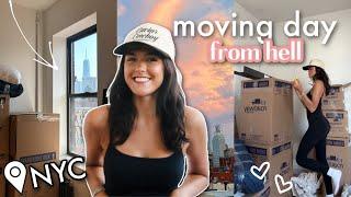 NYC Moving Vlog || moving into my dream apartment in New York City