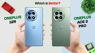 OnePlus 12R VS OnePlus Ace 3 Pro | Full Comparison | Which is Better ?