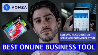 Vonza Review | Best Online Business Tool | Best Online Course Builder | Best Ecommerce Platform