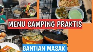 MENU CAMPING PRAKTIS DAN ENAK