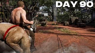 I spent 100 days in a zombie apocalypse in RDR 2!