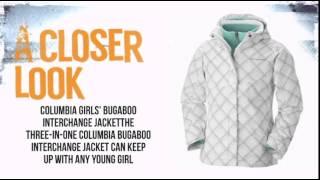 Columbia Bugaboo Jacket Girl's-White - TheSkiBum.com