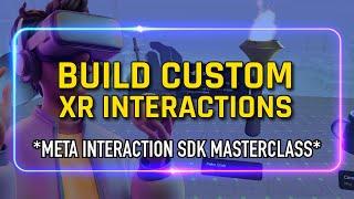 Meta XR Interaction SDK Unity MasterClass