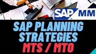 SAP Planning Strategies | SAP PP | MTS | MTO | Make to Stock Scenario | Make to Order Scenario