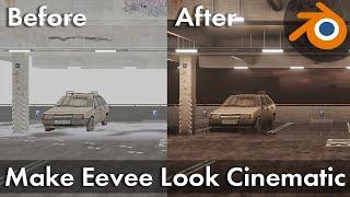 Make Your Eevee Render Look More Cinematic | Blender tutorial