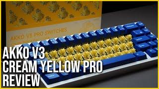 Akko V3 Cream Yellow Pro Review | The Best Budget Switch Now Even Better