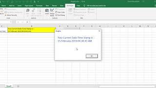 Create Custom MsgBox in Excel VBA