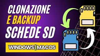 Come CLONARE e fare il BACKUP di una SCHEDA SD (microSD) sia su Windows sia su macOS