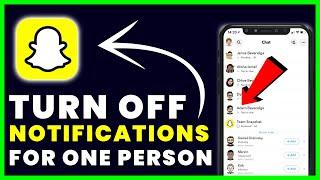 How to Turn Off Snapchat Notifications For One Person