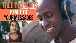 Reacting To User Messages | Tree Planters Meet Ecosia Users