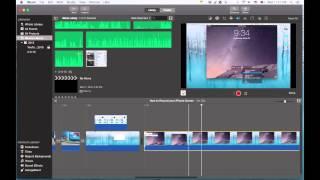 iMovie Tutorial 2015 - Moving Video Clips Around