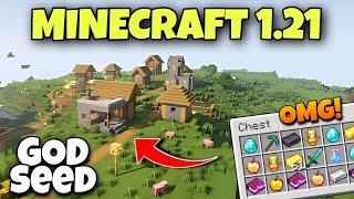 (God Seed) For Minecraft 1.21 Bedrock & Pocket Edition | Seed Minecraft 1.21 | Minecraft Seeds