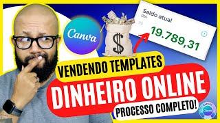  DINHEIRO com o Canva - Como vender templates CANVA [PROCESSO COMPLETO]