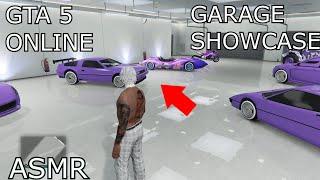 ASMR | GTA 5 Online FreeRoam + Garage Showcase | ASMR GTA 5 Online Relaxing Gameplay