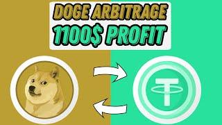 Crypto Arbitrage | Profit 11-14% | New Strategy Trading Doge May 2024 | Crypto Arbitrage Strategy