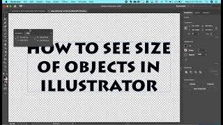 Seeing Object Size in Illustrator (cm)