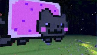 Nyan Cat Explosion Minecraft