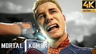 Mortal Kombat 1 - All Fatal Blows on Homelander (4K 60FPS)