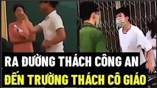 Ra Đường Thách Công An,  Đến Trường Thách Cô Giáo