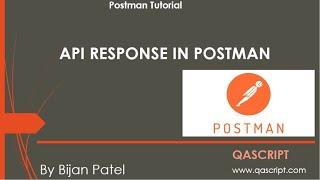 Postman Tutorial - Visualizing & Validating API Response in Postman