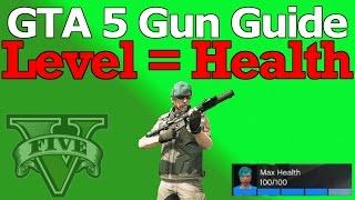 GTA 5 Gun Guide: Does Health Increase With Rank? & By How Much