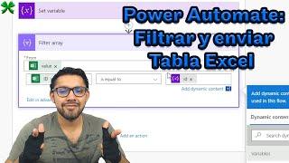  Power Automate: Extraer valores únicos de Excel y enviarlos por correo