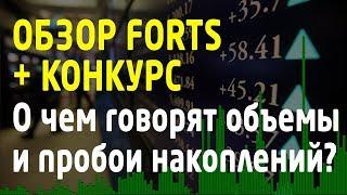 Как торговать фьючерсами. О чём говорят объемы и пробои накоплений. Трейдинг