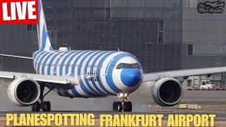 Live Planespotting Frankfurt Airport Startbahn West 07 Betrieb 