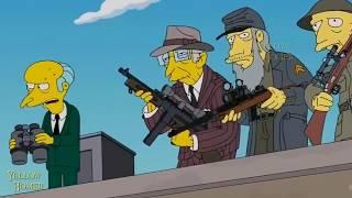 The Simpsons Family - Mr. Burns Assassins Tries to kill Elon Musk