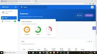 Online Examination System in PHP