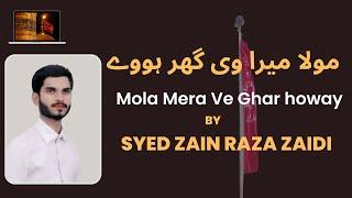 Moula Mera Ve Ghar Howay - Syed Zain Raza Zaidi | New Manqabat - 2022