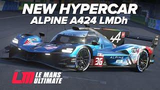 Le Mans Ultimate New DLC Content: Alpine A424 LMDh Hypercar