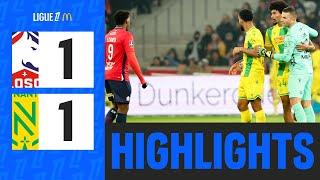 LILLE LOSC - FC NANTES (1-1) - Week 16 - Ligue 1 McDonald's 24/25