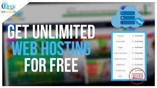 How to Get Unlimited Web Hosting for FREE | 2020