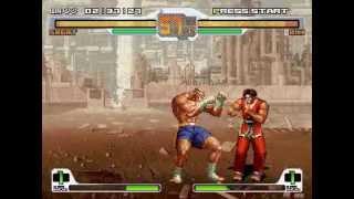 SNK vs. Capcom: Chaos - Sagat vs. Kim Kaphwan