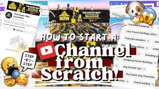  How to Start a YouTube Channel from Scratch: Step-by-Step Guide with Live Demo 