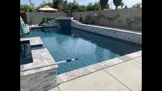 Pool Construction Time lapse in Southern California