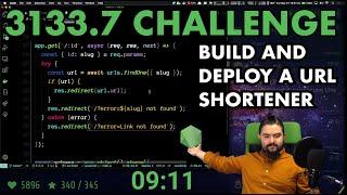 Build and deploy a URL Shortener in 3133.7 seconds with Node.js + Express + MongoDB + Heroku